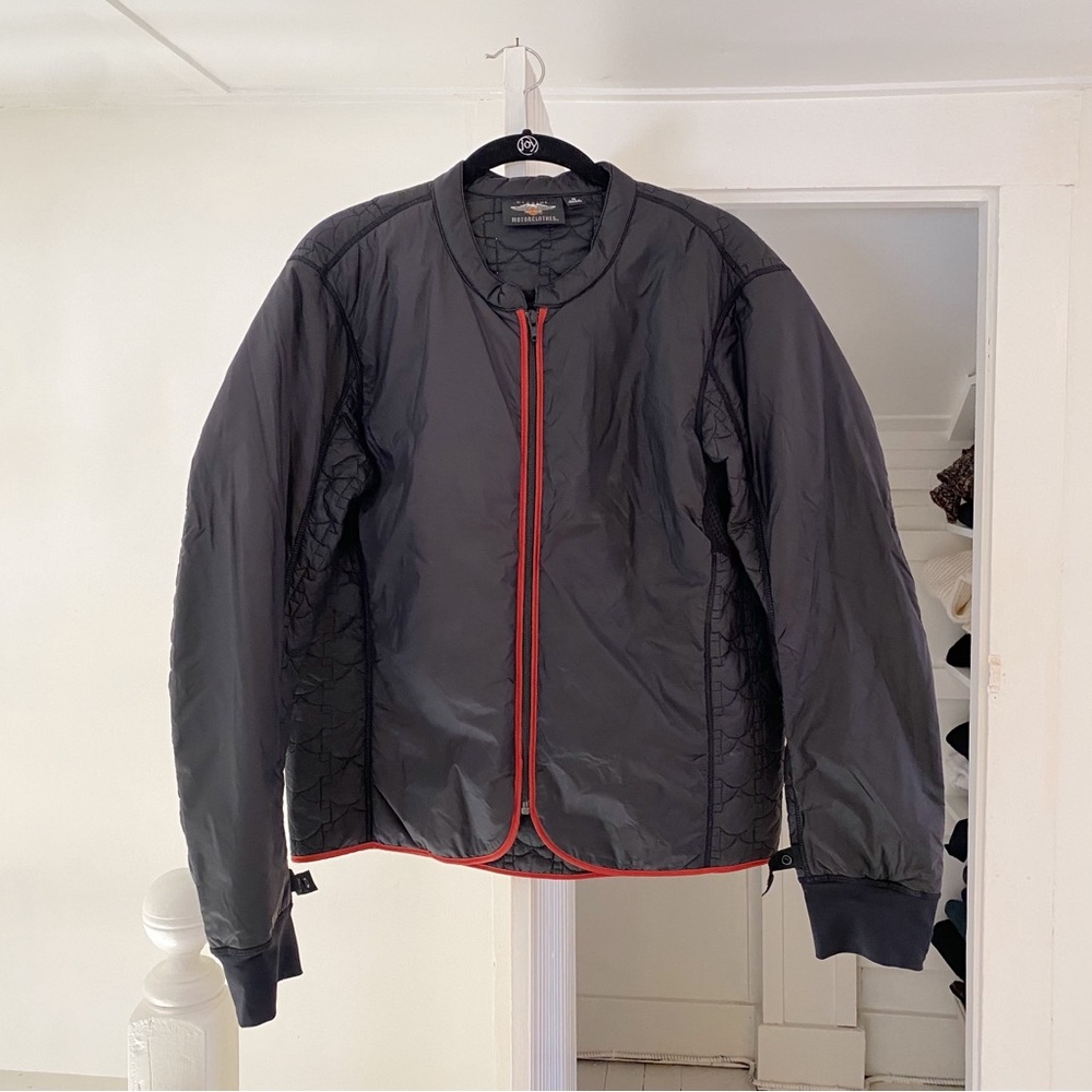 Harley Davidson Boxford Leather Motorcycle Jacket - Picture 9 of 10